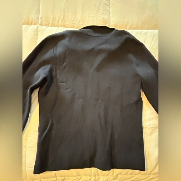 Ralph Lauren navy white button cardigan sweater XL - Picture 5 of 7